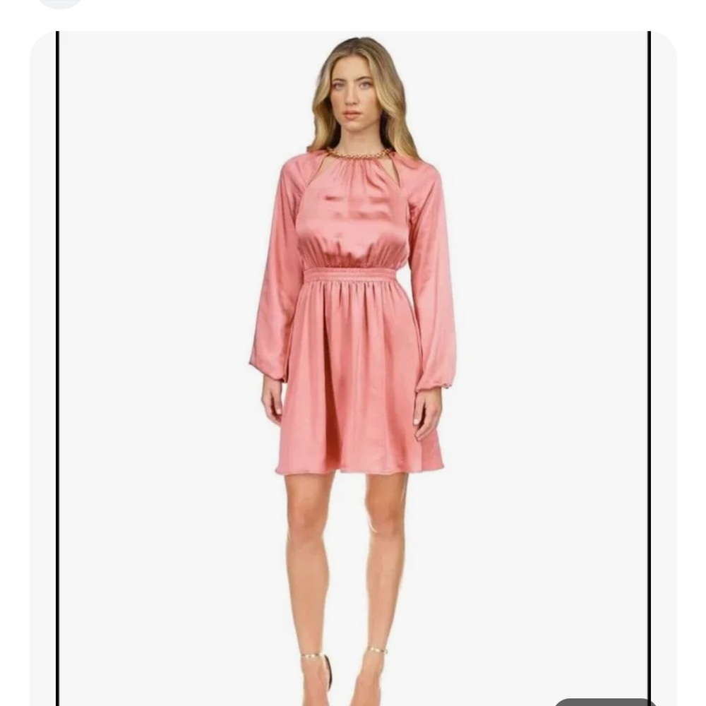NWT Michael Kors Chain Neck Mini Dress